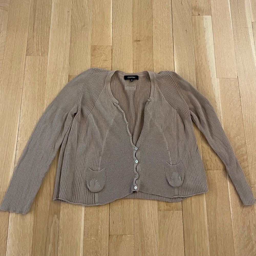 Designer cardigan from Cotélac